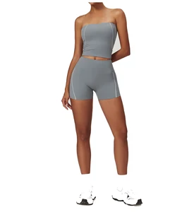 Sports Striped Sport Woman Clothes Fitness Wear Sports Yoga Set Active Wear Seamless Hot  Fashion Wear