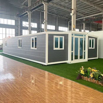 Waterproof 20FT 40FT 3 4 5 Bedroom Mobile Prefab Folding Expandable Container House Prefabricated Living Tiny Home Customizable