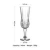Bicchiere da Champagne Trasparente