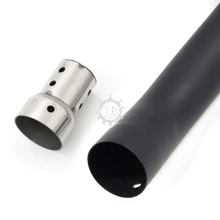 For Yamaha Drag Star 400 Classic 400 DS4 DSC4 Turnout Muffler Matte ...