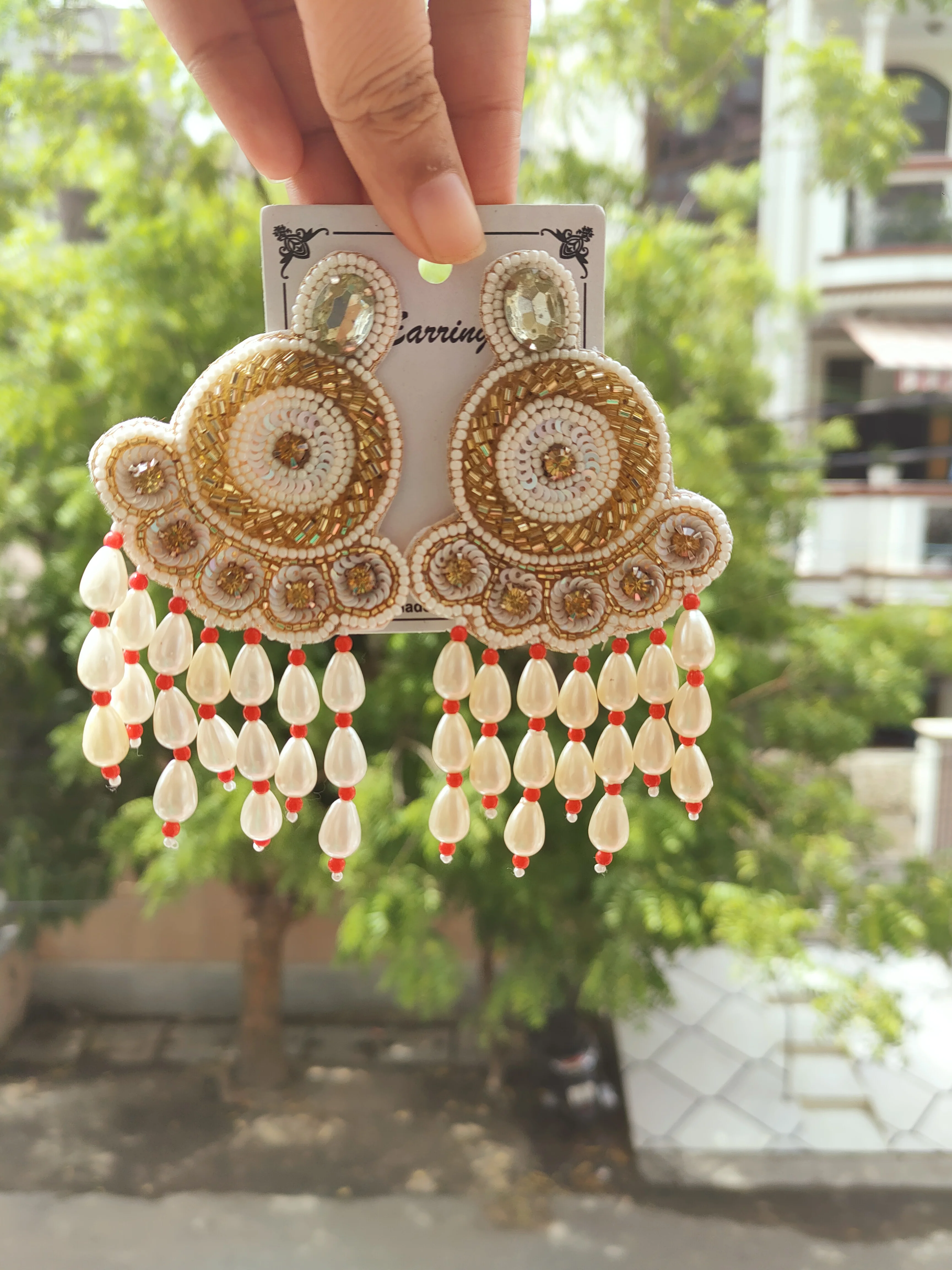 Handmade Beautifully Beaded Evil Eye Designer Purse Beaded Clutch Bag