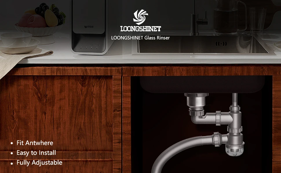 product easy install stainless steel sink drain with removable transparent section for cleaning durable and anti clogging-0