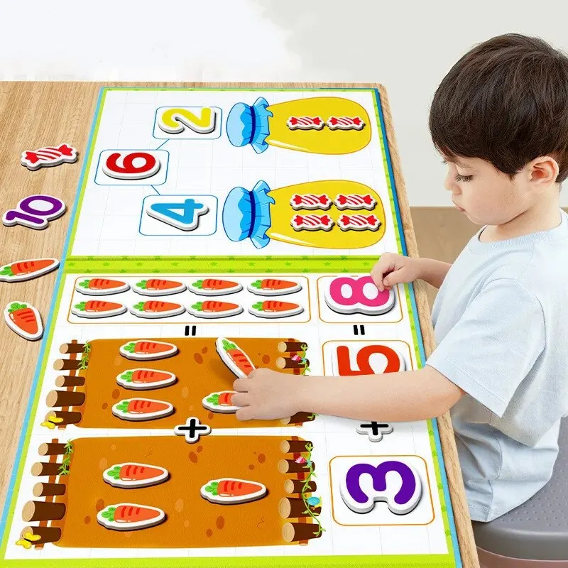 Kindergarten Number Decomposition Toys Arithmetic Counting Maths Addition  Subtraction Teaching Aids Early Education for Children