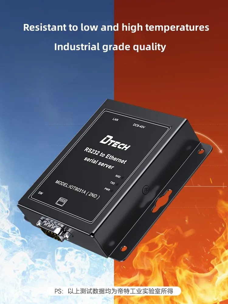 DTECH Ethernet Gateway Serial Device Server RS232 to Ethernet Converter ...