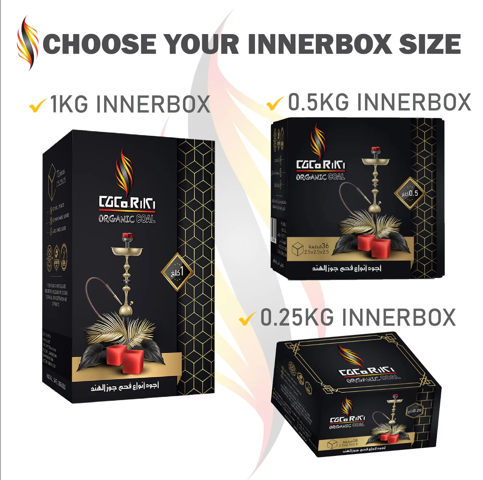 Low Ash Cube Coconut Charcoal Bbq Hooka Multi Size High Carbon Content