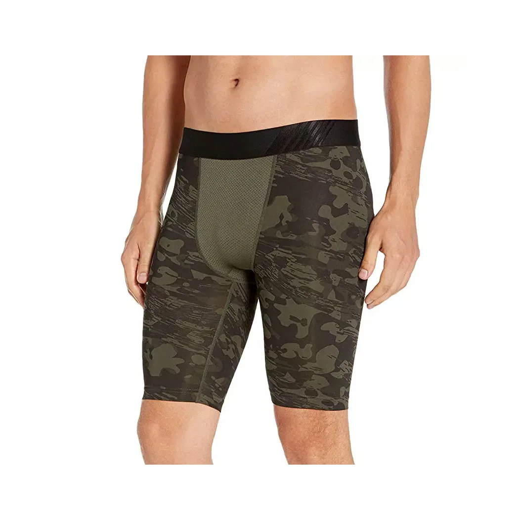 Men Compression Shorts Muscle Fit Men Running Tights In Short Length