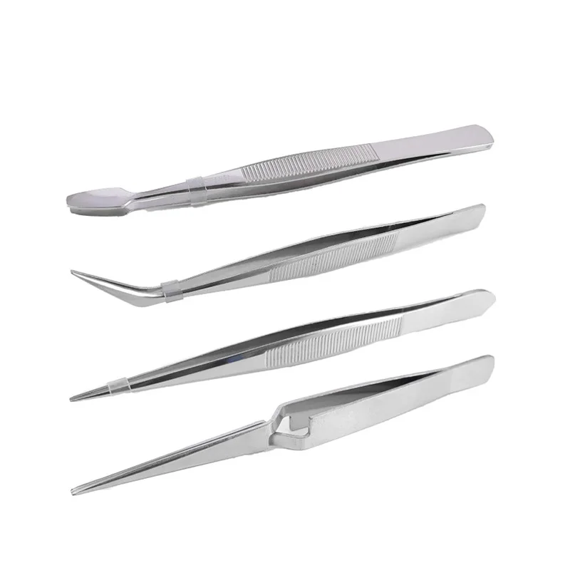 Findings Precision craft tweezers in stainless steel Earrings