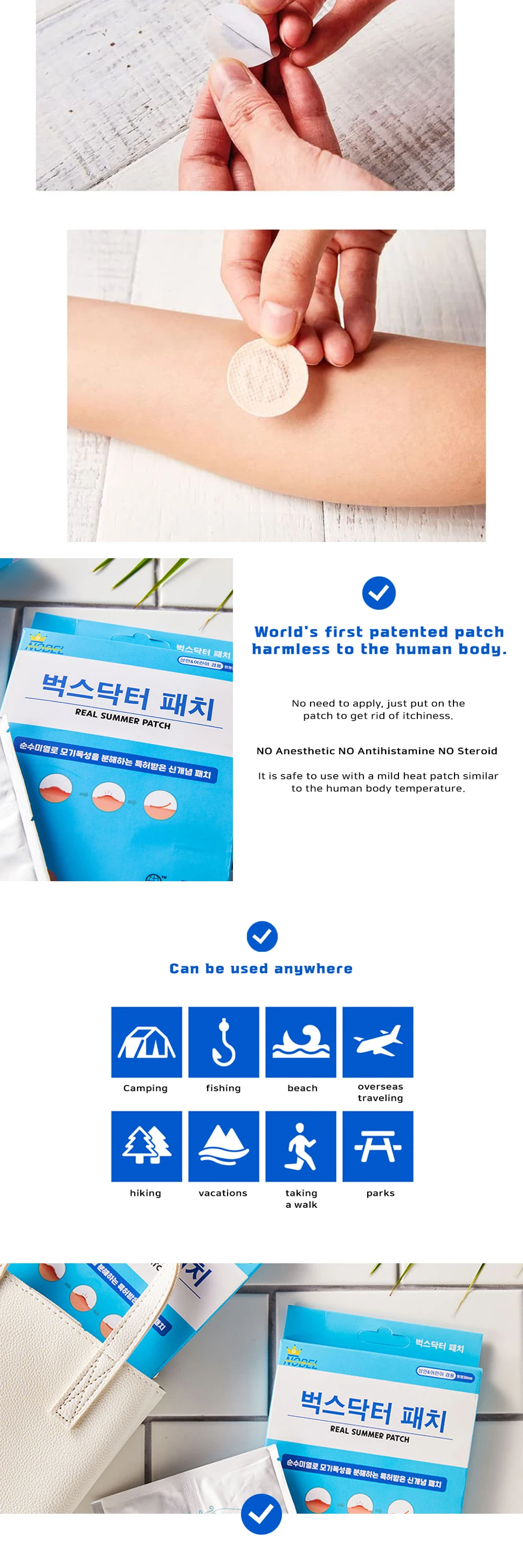 Mosquito Repellent Patches Stickers Kayone Bugs Doctor Patch Simple And