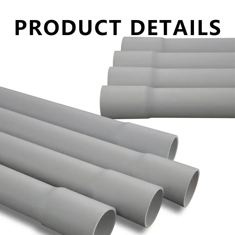 Astm D1785 U-pvc Pipe Sch40 &sch 80 Nsf Certificated 1/2'' - 6'' Inch ...