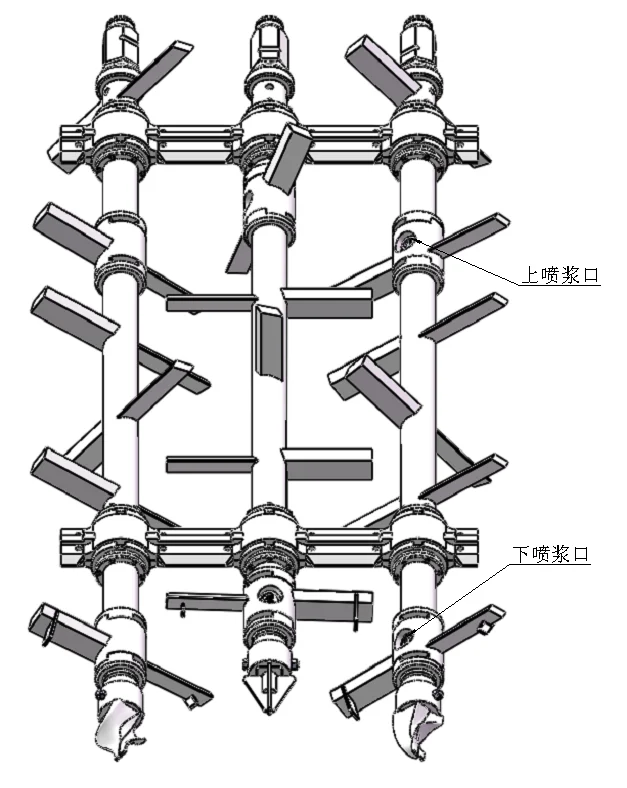 SMW METHOD THREE SHAFTS SOIL MXING DRILL RIG Manufacturers and Factory ...