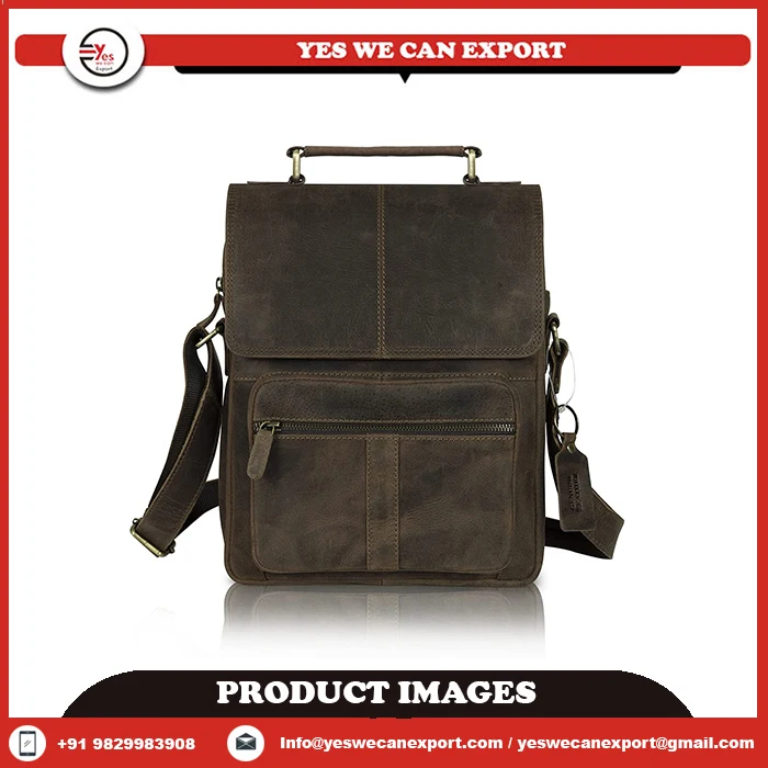 Messenger Bags Men Indian Vintage Handmade Genuine Buffalo Leather