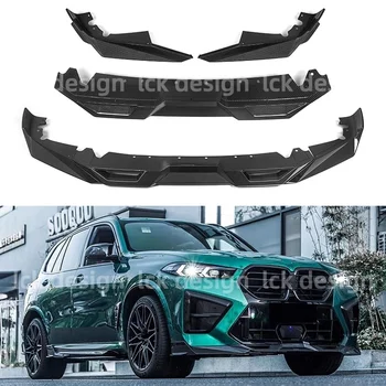 For BMW 2025 X5M F95LCI Dry Carbon Fiber Front Bumper Lip Side Skirt Rear Diffuser Top Wing Grille Body Kit