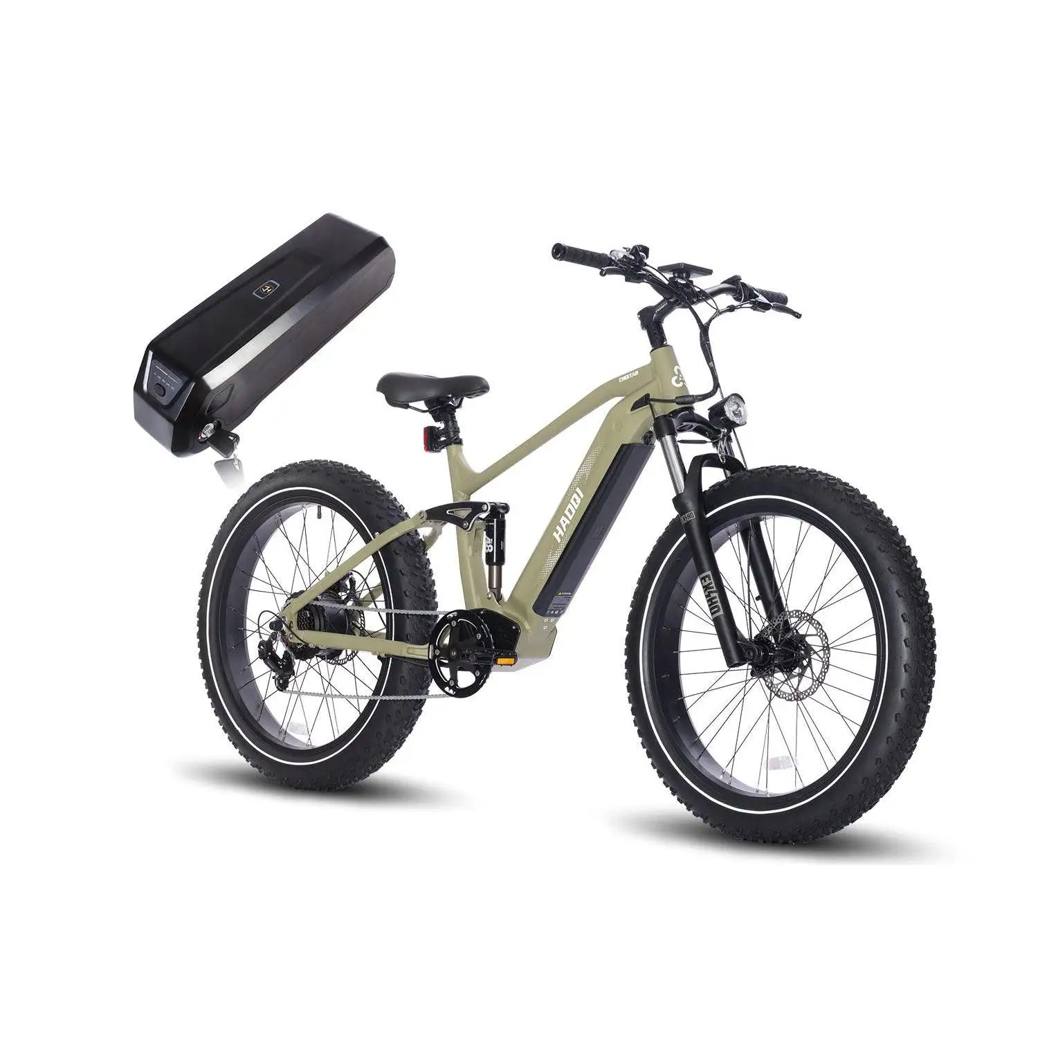 HAOQI Cheetah Dual Battery Electric Bike