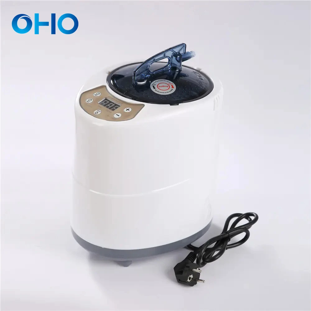 OHO Steam Generator for Sauna Room 220V 2000W Larger Capacity 4.2L Steamer Pot for Steam Sauna