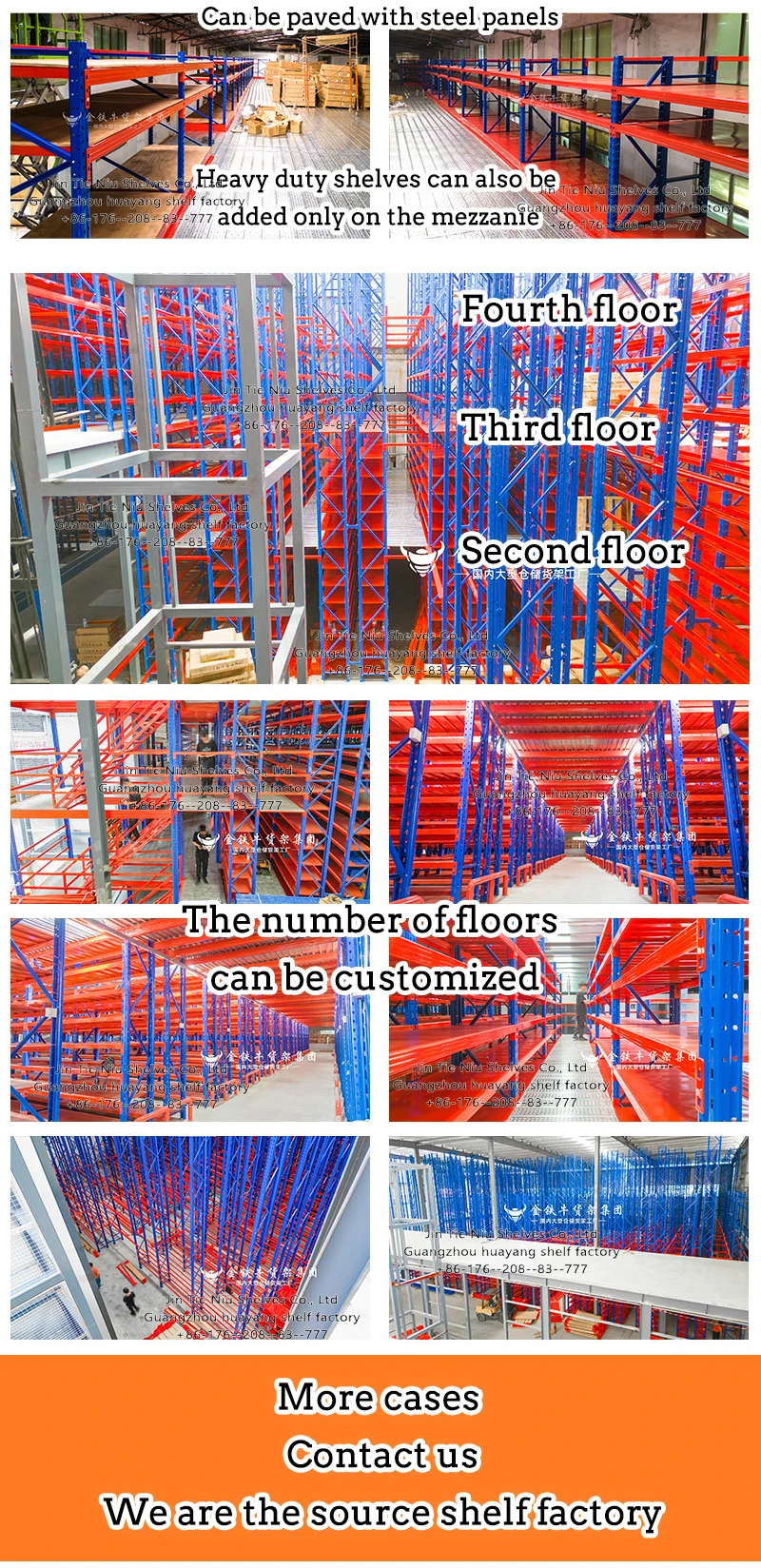 Pallet Rack System Pallet Rack System Warehouse Shelves Heavy Duty for ...