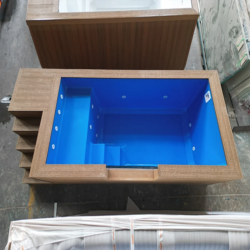 Small Size Family Prefabricated Wooden Hot Water Jacuzzis Spa Pool