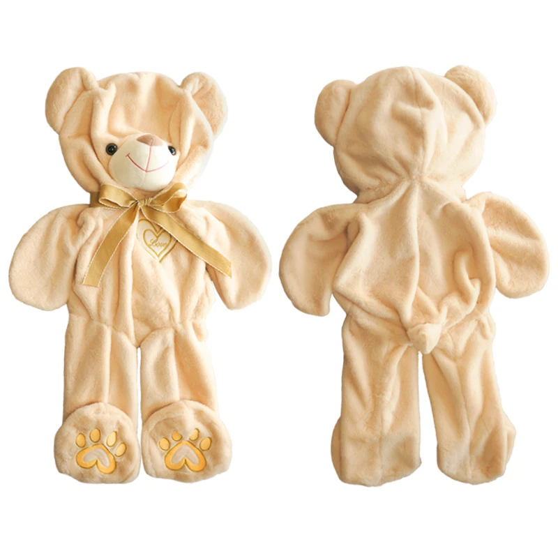Giant Empty Plush Teddy Bear Doll Skin Unstuffed Animal Teddy Bear Toys Plush Skins Wholesale