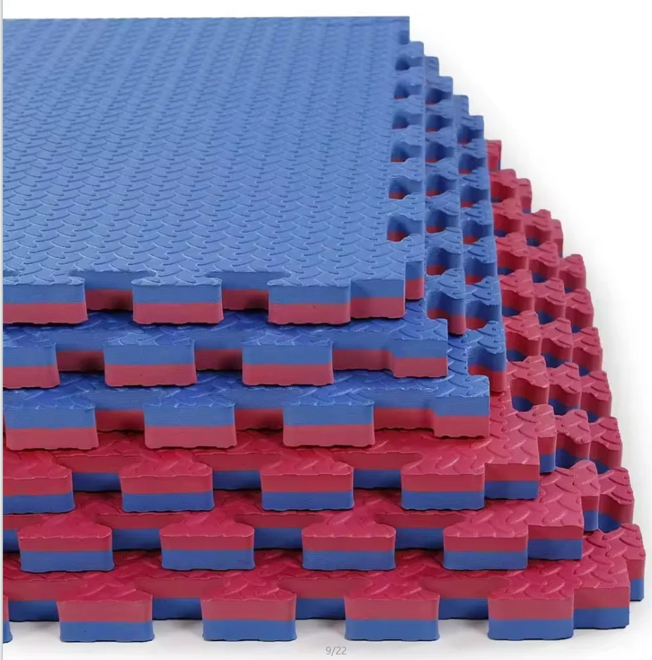 100x100x2cm Interlocking Foam Tatami Floor Mats Eva Foam Martial Arts ...