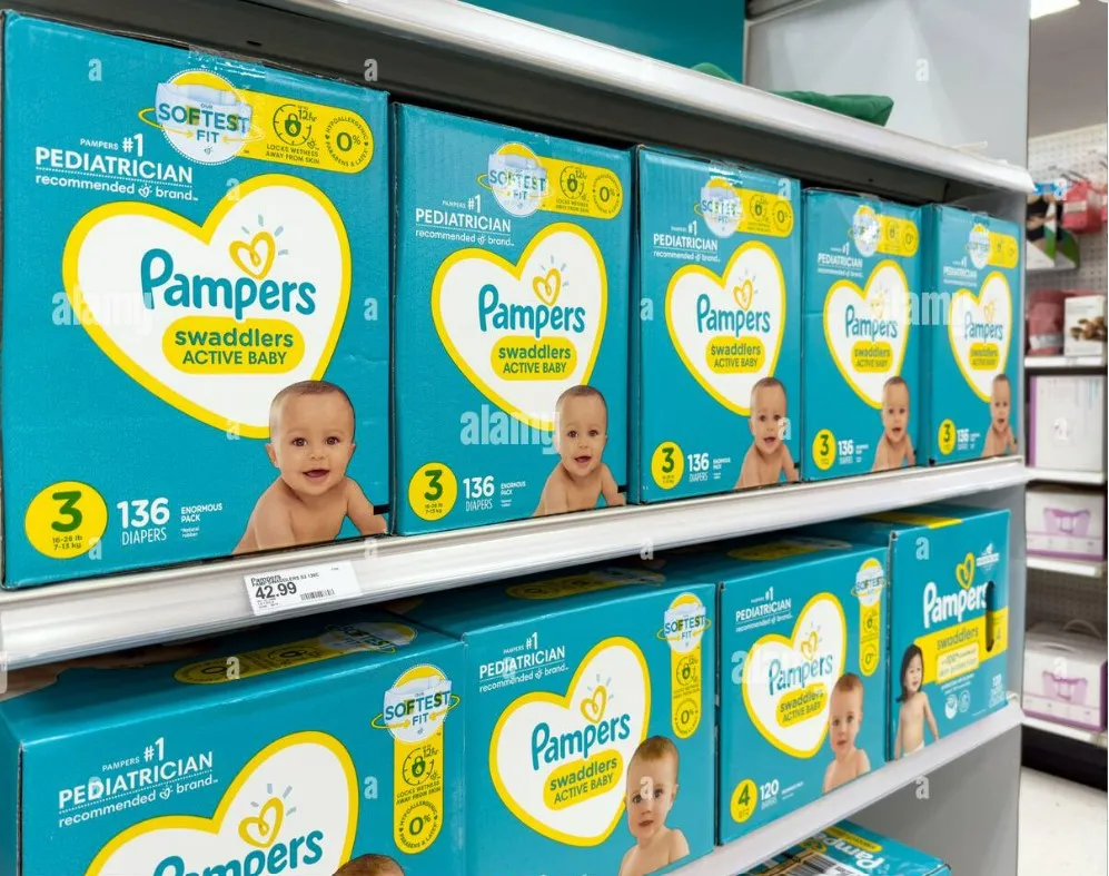 Usa Supplier Of Pampersing Swaddlers Disposable Baby Diapers Size 3,168