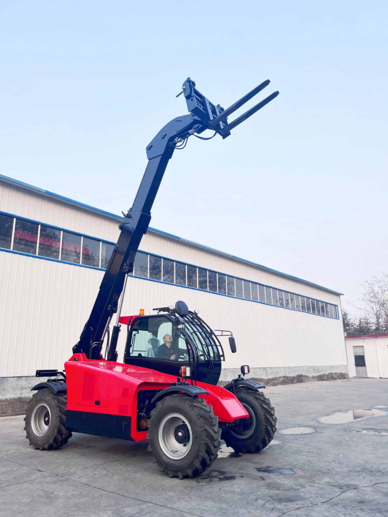 3 Ton Mini Telehandler Telescopic Handler Forklift For Sale Compact ...