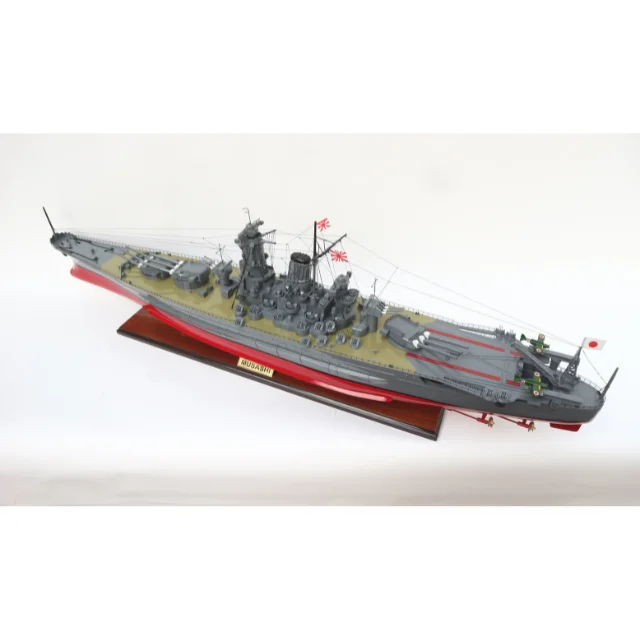 Wooden Musashi Battle Ship/ Wooden Battle Ship/ Ship Model - Buy Wooden ...