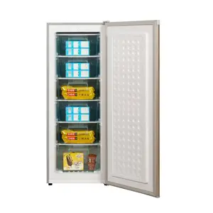 BD-180U 180L Large Single Top Open Folding Door Chest Deep Freezer for Sale and Home Commercial Horizontal Refrigerator