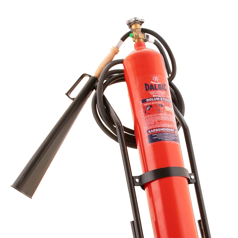 Co2 Type Fire Hose Fire Protection Pressure Adjustable Certificated Fire Extinguisher For