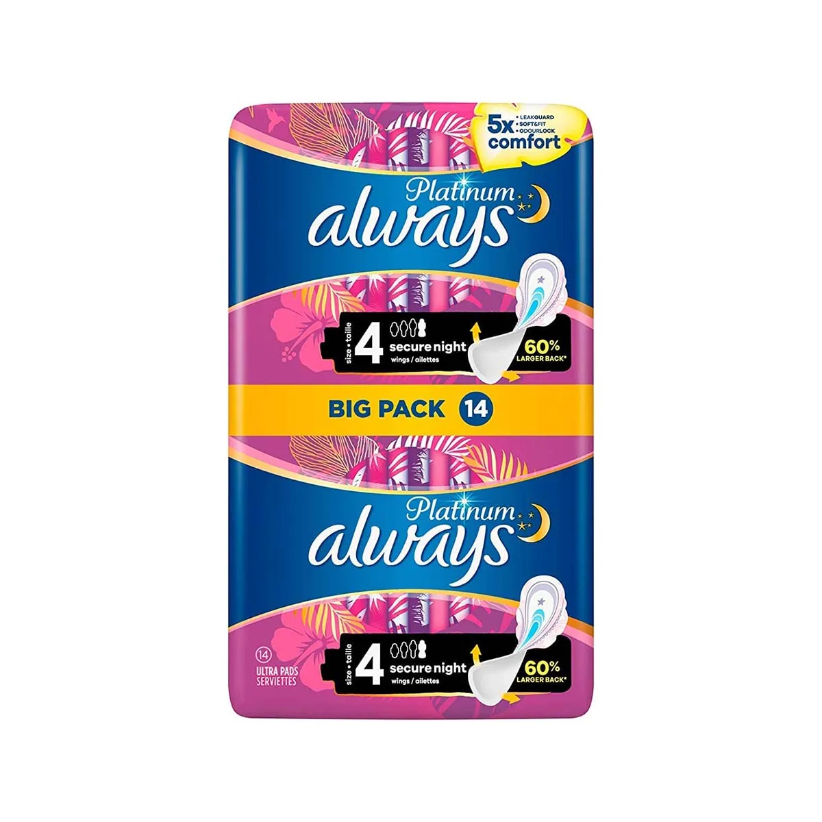 Original Quality Always Ultra Thin Disposable Sanitary Napkins Night