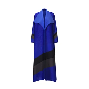 Elegance Redefined New Arrival 2025 Women Clothing Abaya Polyester Fabric Printed Pleated Abaya Cardigan Robe