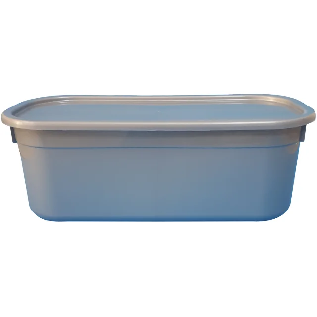 5 Liter Ice Cream Container Tub For Display Gelato Ice Cream Pan ...