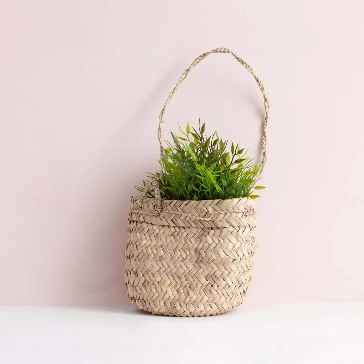 Set di 2 fioriera con supporto per piante e vaso di fiori per decorazioni per la
