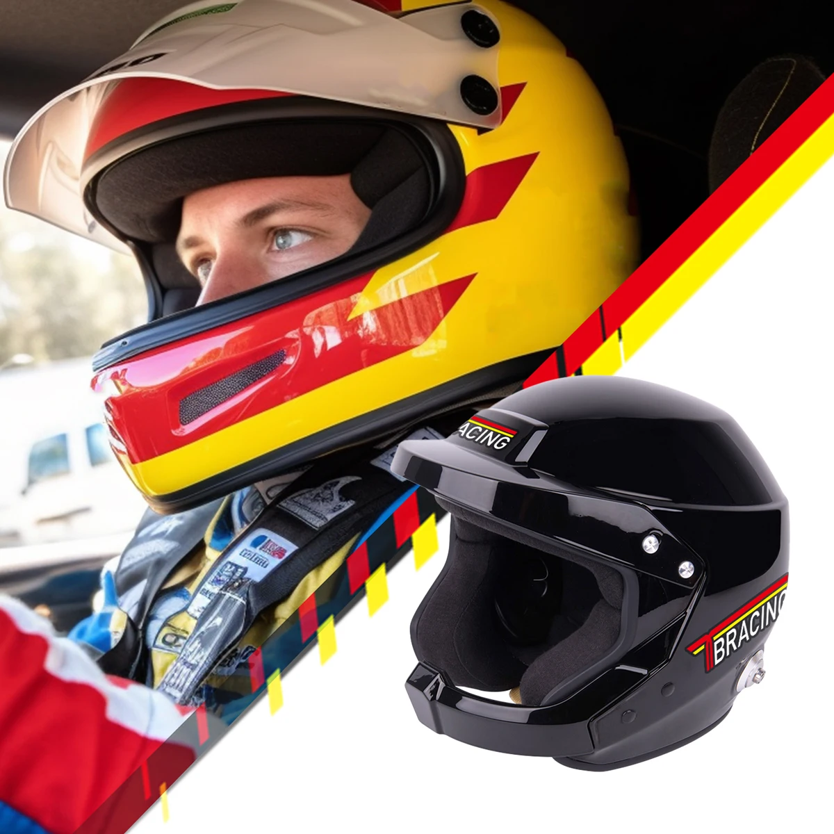 FIA 8859-2015 STANDARD Rally Racing Helmet