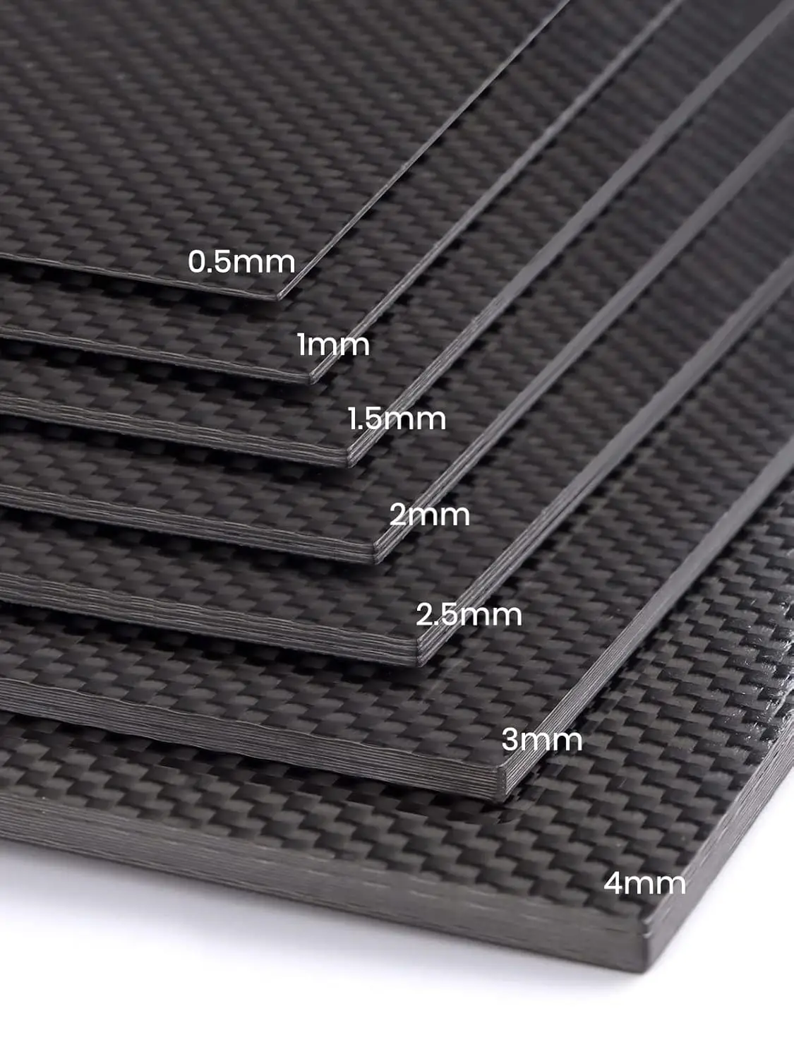 Kohlefaserplatte 300x600 Mm – 1,5 Mm Dick, Glänz Produktbild-Vorschau 6