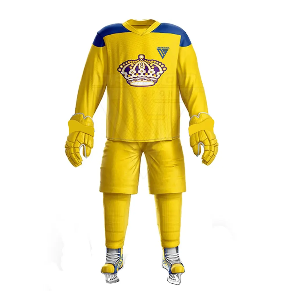 Unique Style Sublimation Ice Hockey Uniforms Sports Wear Customized