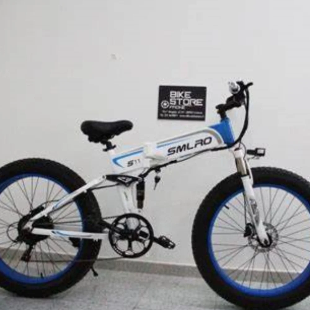 SMLRO S11 Full Suspension Folding Mountain Snow Bike  350W 500W 700W 1000W