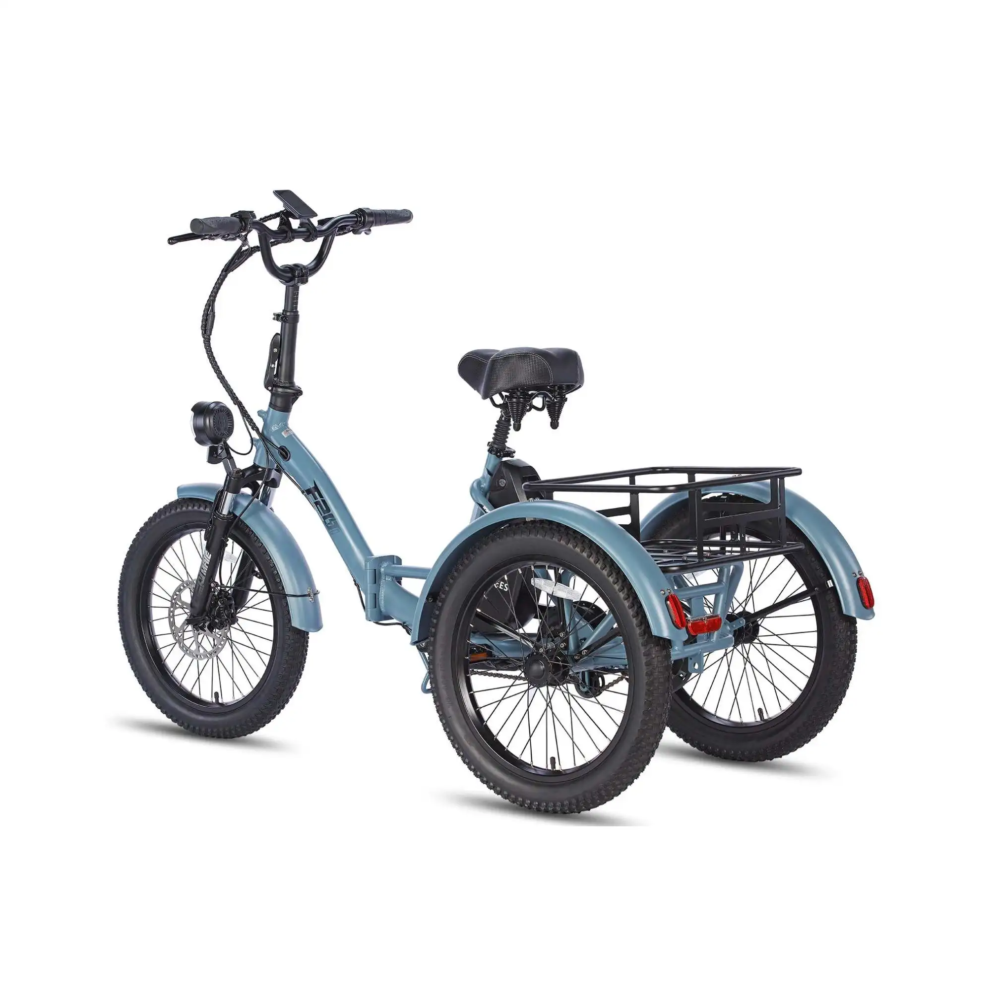 FAFREES F20 Mate 500W Motor Heavy Duty Ebike Electric Cargo Trike 180kg Capacity 110KM Range, Folding Design EU