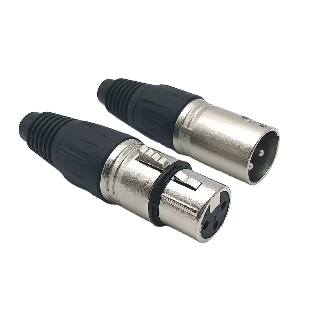 3pin Microphone Connectors Xlr Wire Connector Male To Female For ...