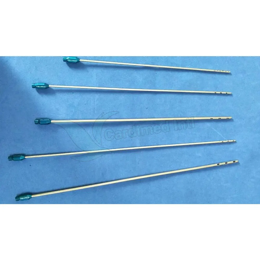 Abdomen & Saddlebag Infiltration Liposuction Cannula Of 5pcs Handle