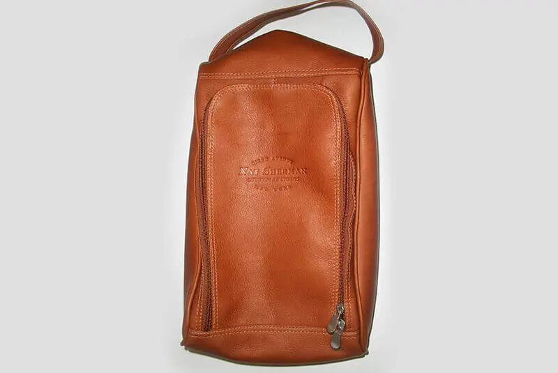 Top Grade Leather And Accessories Durable Shoes Bag For Men Premium