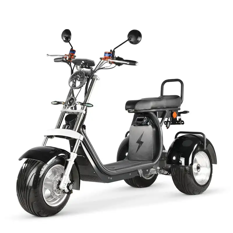 CP-7 4000W Motor 60V Double 20Ah Battery 3-Wheel Tricycle Citycoco Electric Vehicle