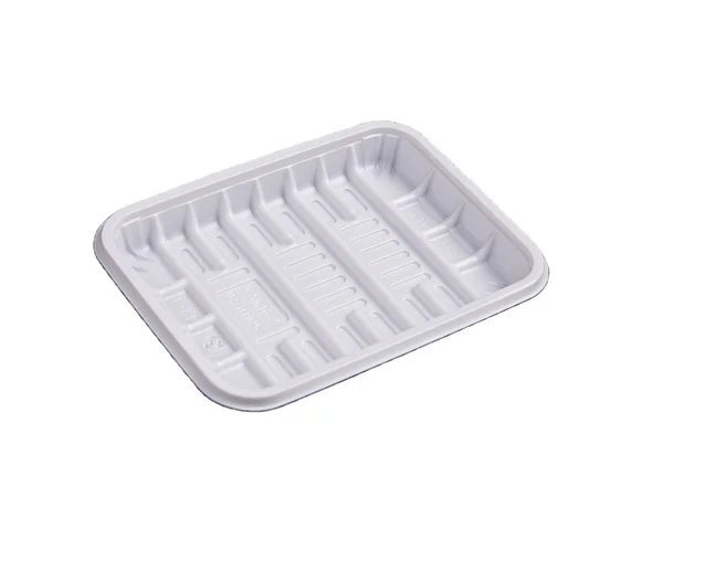 (LXD-1511)Disposable plastic tray vegetable and fruit tray takeaway box wholesale plastic packaging box  food container