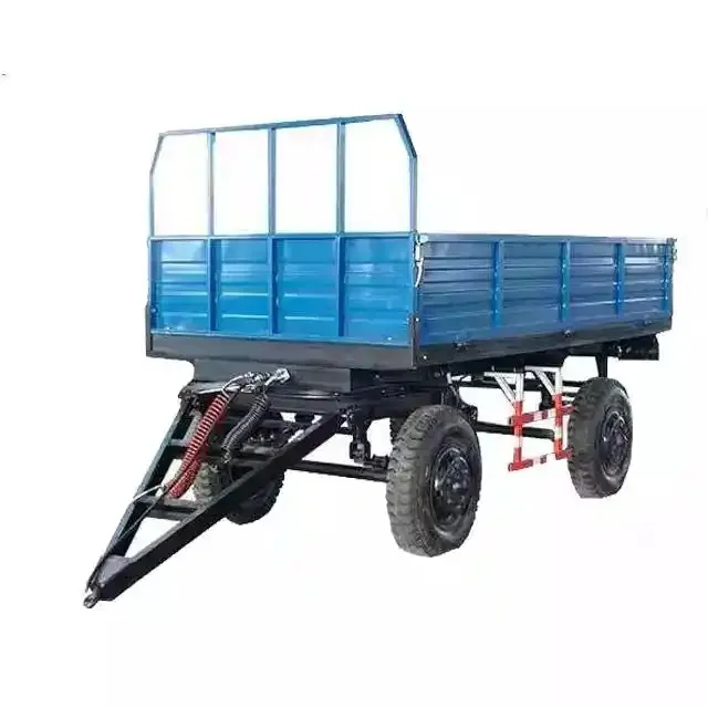 中古農業用トラクター油圧式ダンプトレーラー20トン農場用ダンプ
