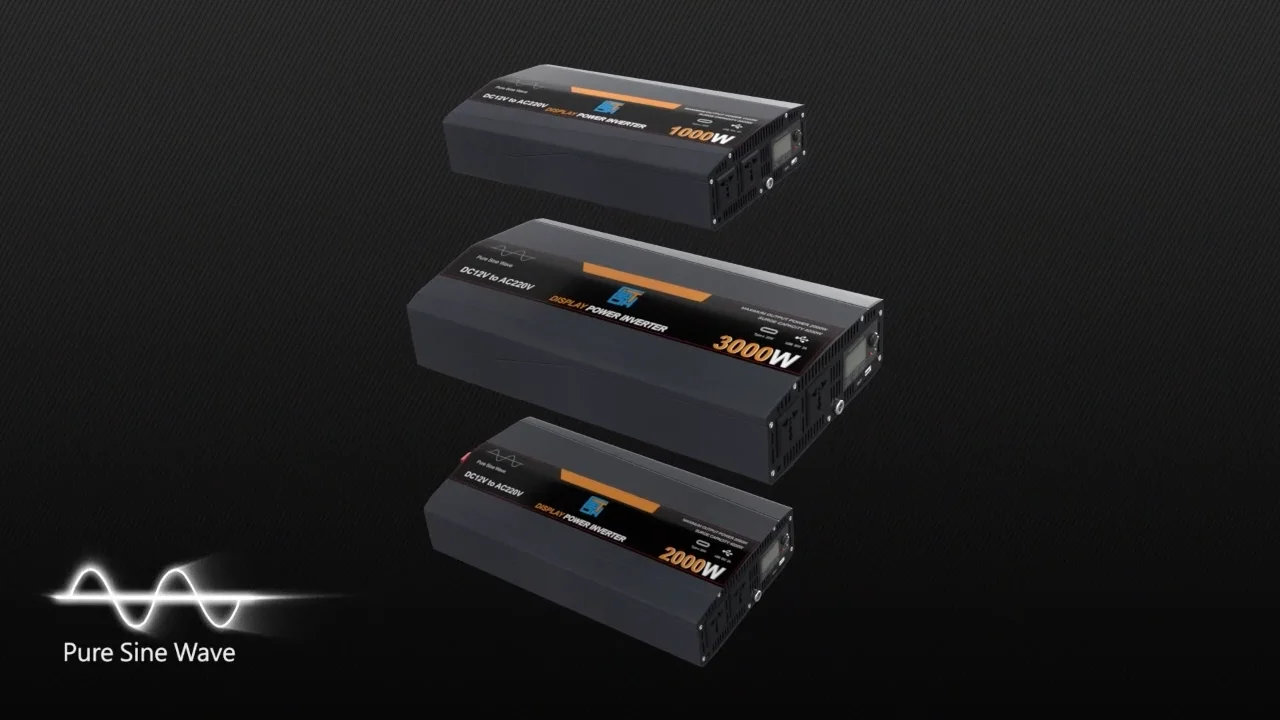 3000w 3000va Inverter Dc To Ac 12v 24v To 110v 220v Solar Inverter