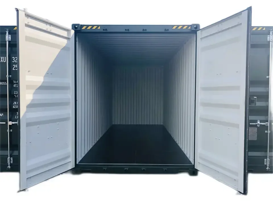 Container Van Used Shipping Container 40ft Hc 40 Open Side Container ...