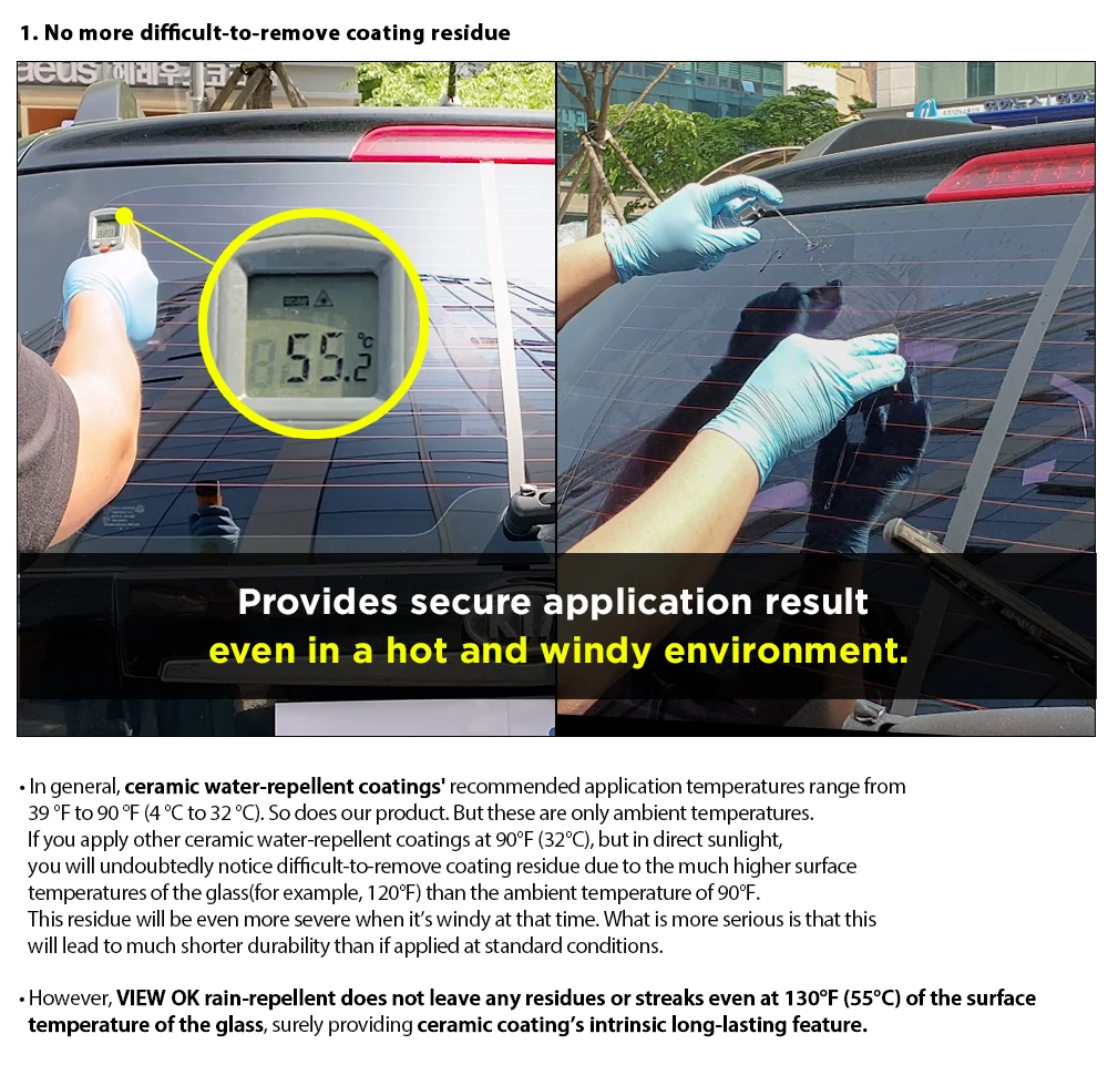 Best Korean Water Repellent Spray For Car Windows Glass Windshield