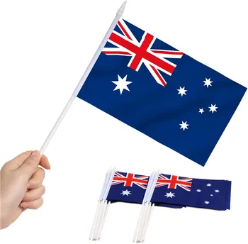 MELEX free sample best sell hand flags custom country mini Wholesale All Country Hand Held Small hand flag