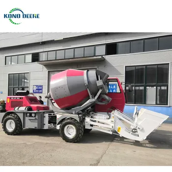 kono deere Self Loading Concrete Mixer Truck 2.5cbm with Competitive Price