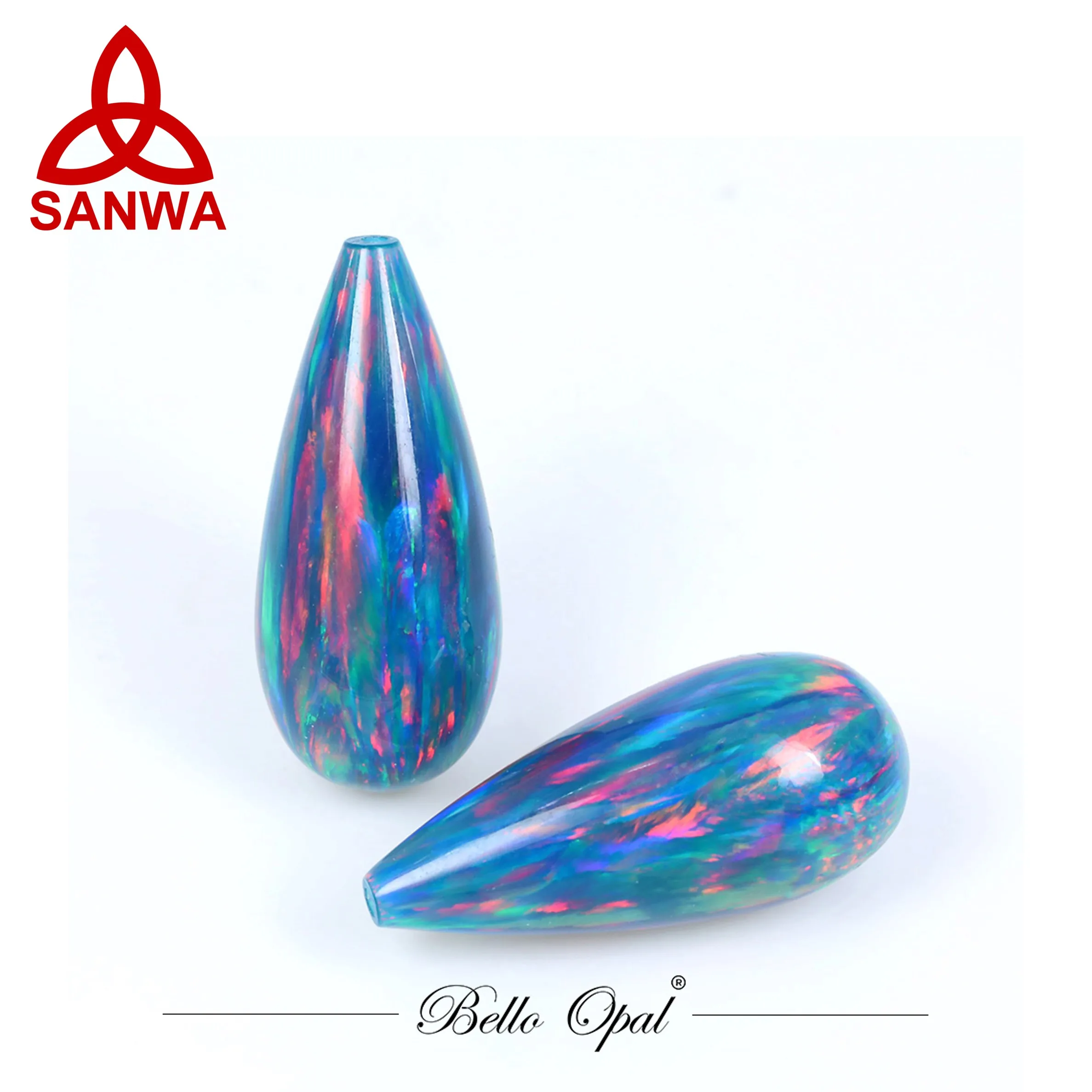 Bello Opal Synthetic Opal Drop - 92 Opal Colors for Jewelry