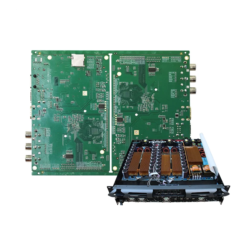 Turnkey PCB Fabrication Factory OEM One Stop Audio Motherboard PCB Assembly Manufacturer Consumer Equipment Amplifier Board PCBA