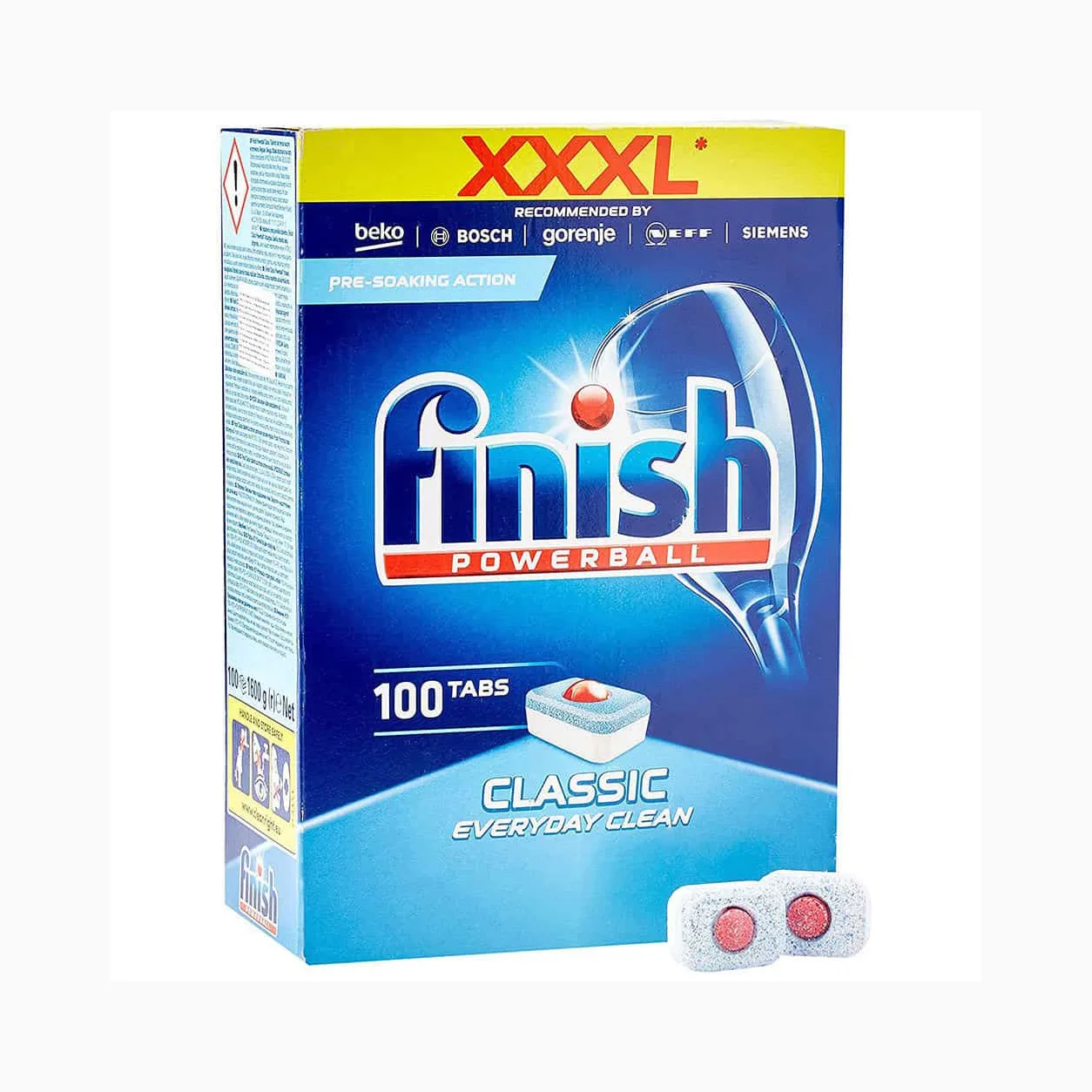 Finish - Dishwasher Detergent Concentrated Gel Regular Sparkle 1l - Buy ...
